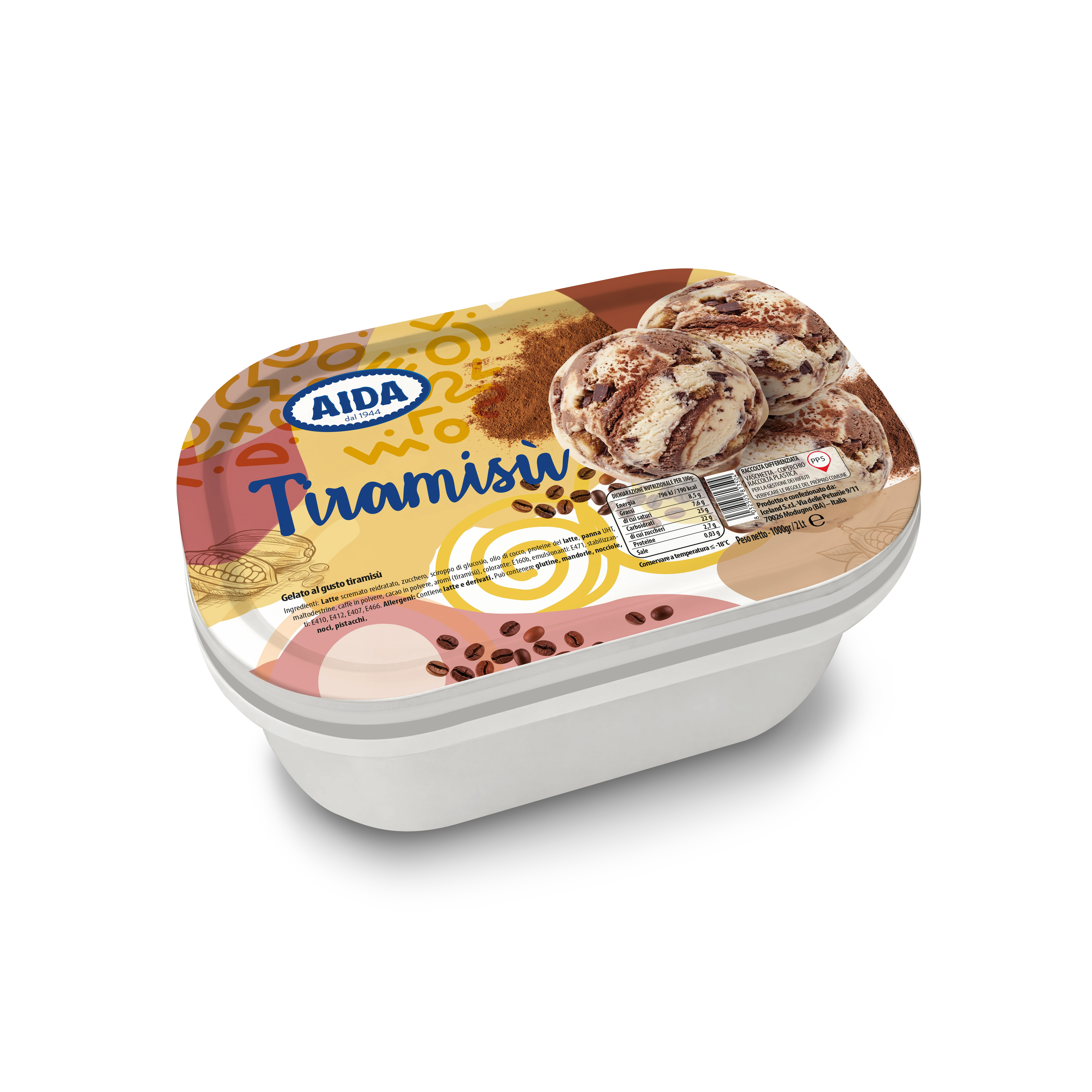 Vaschetta Tiramisù