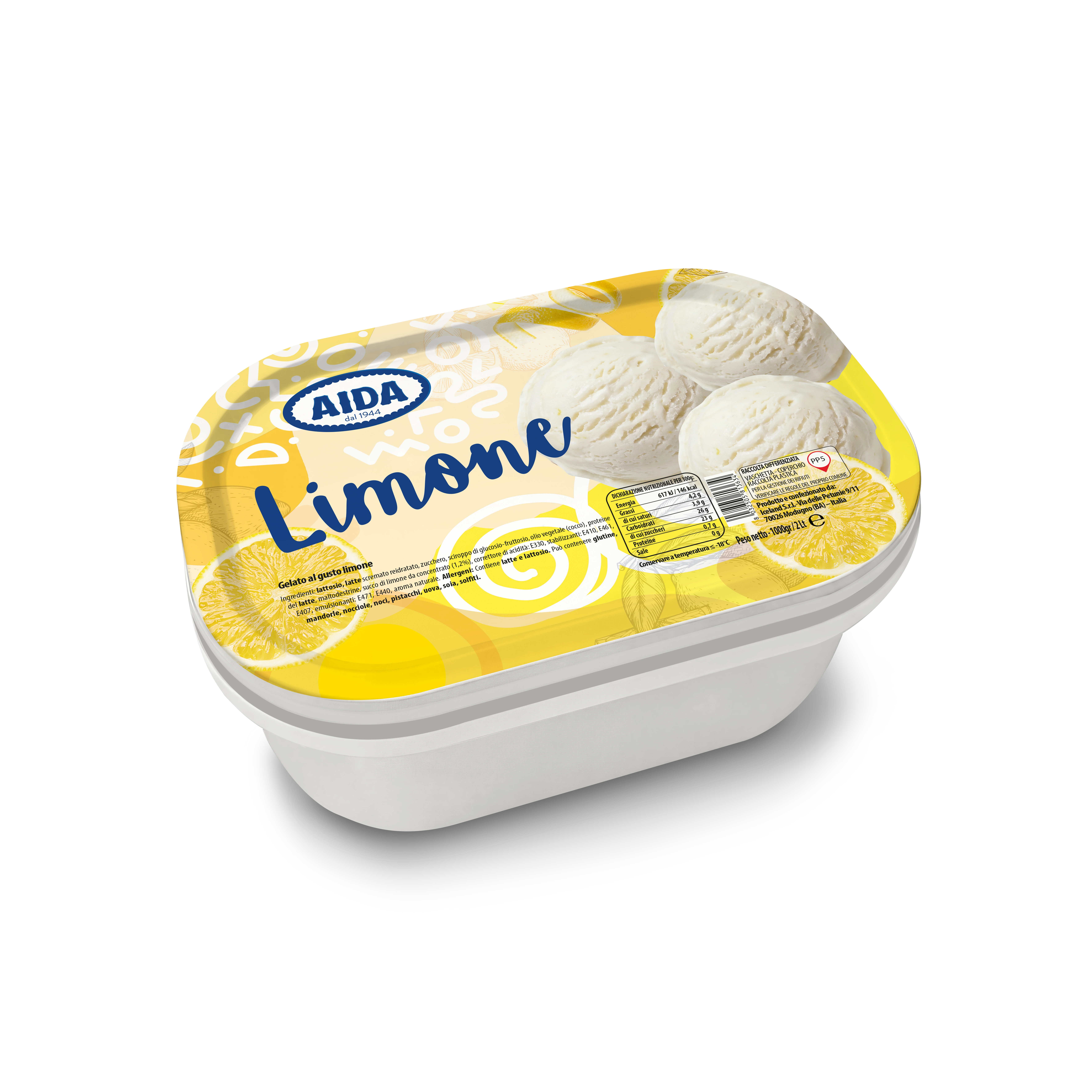 Vaschetta Limone