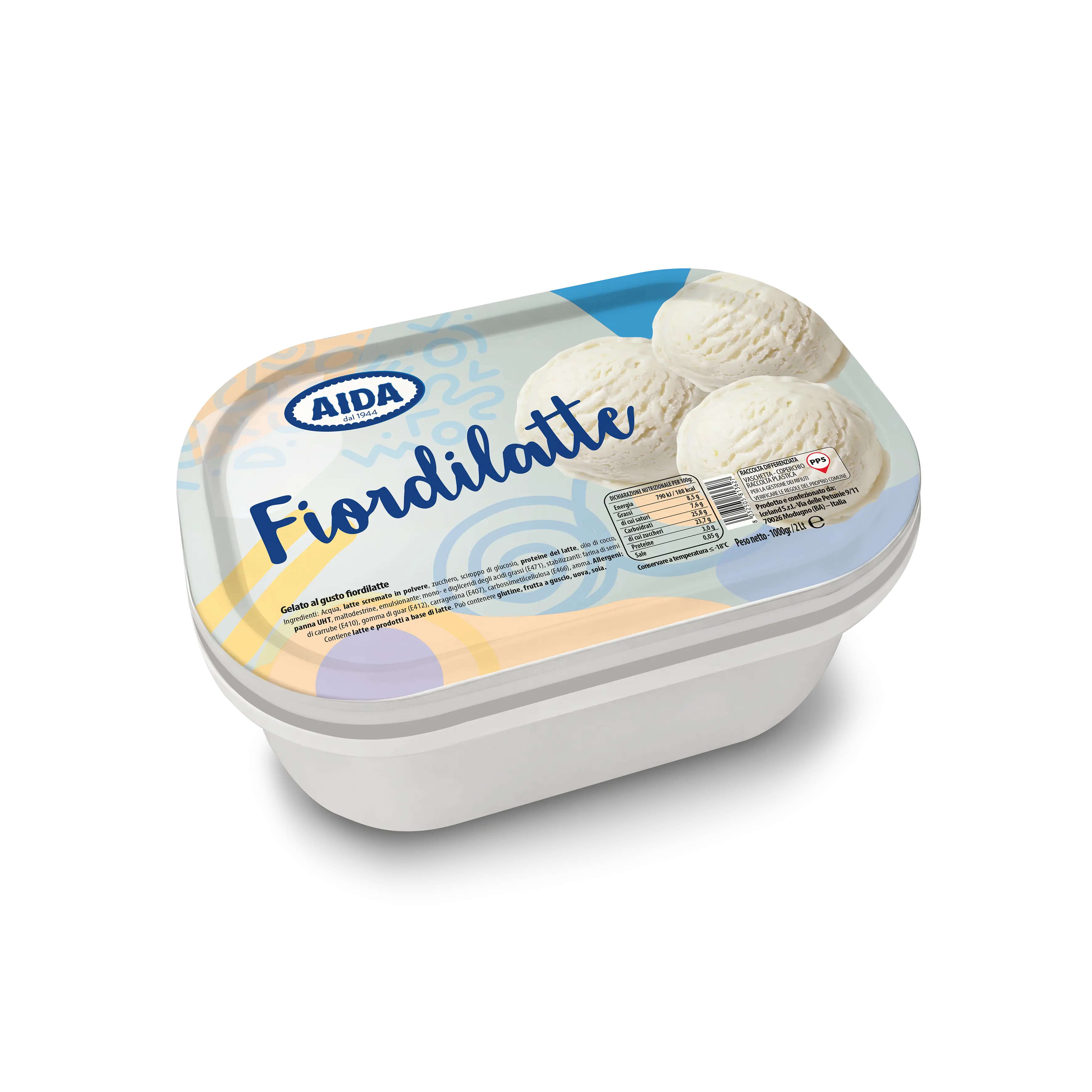 Vaschetta Fiordilatte